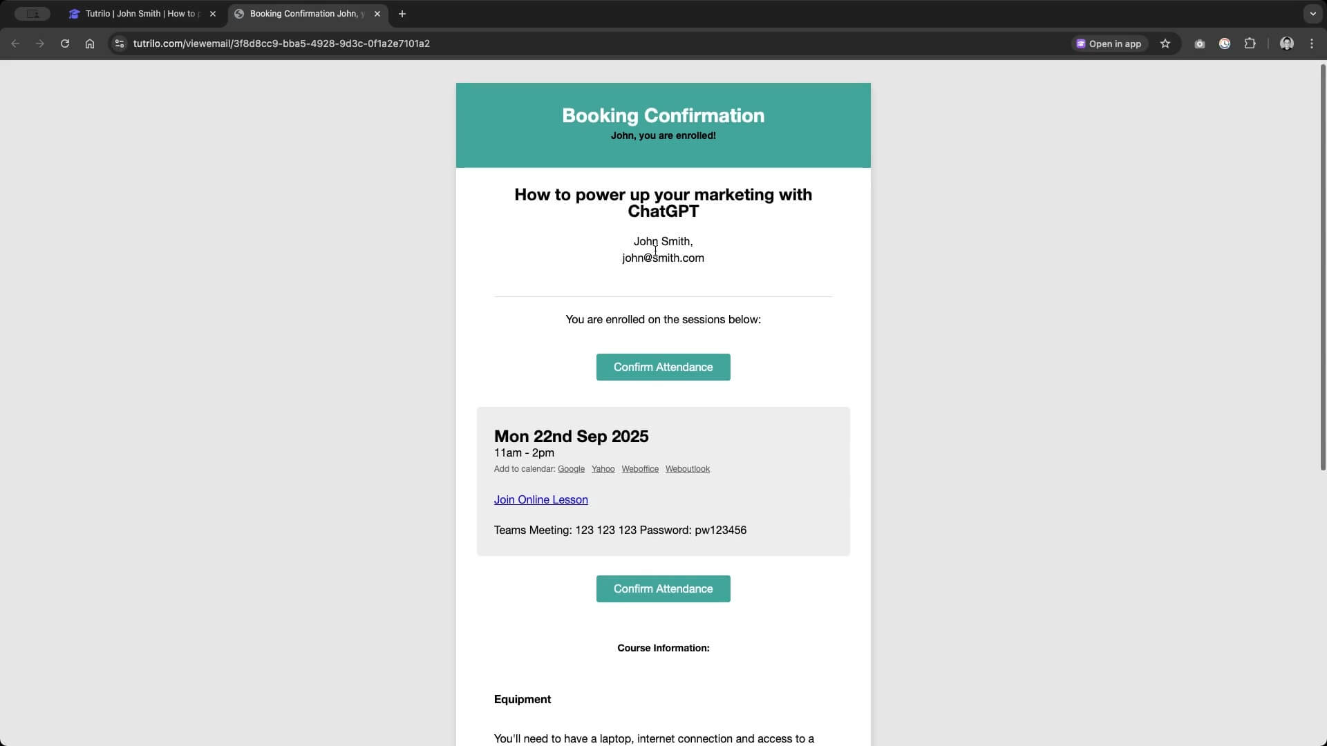 Learner funding details