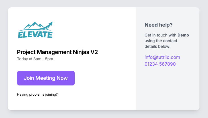 Automatic online attendance detection screenshot